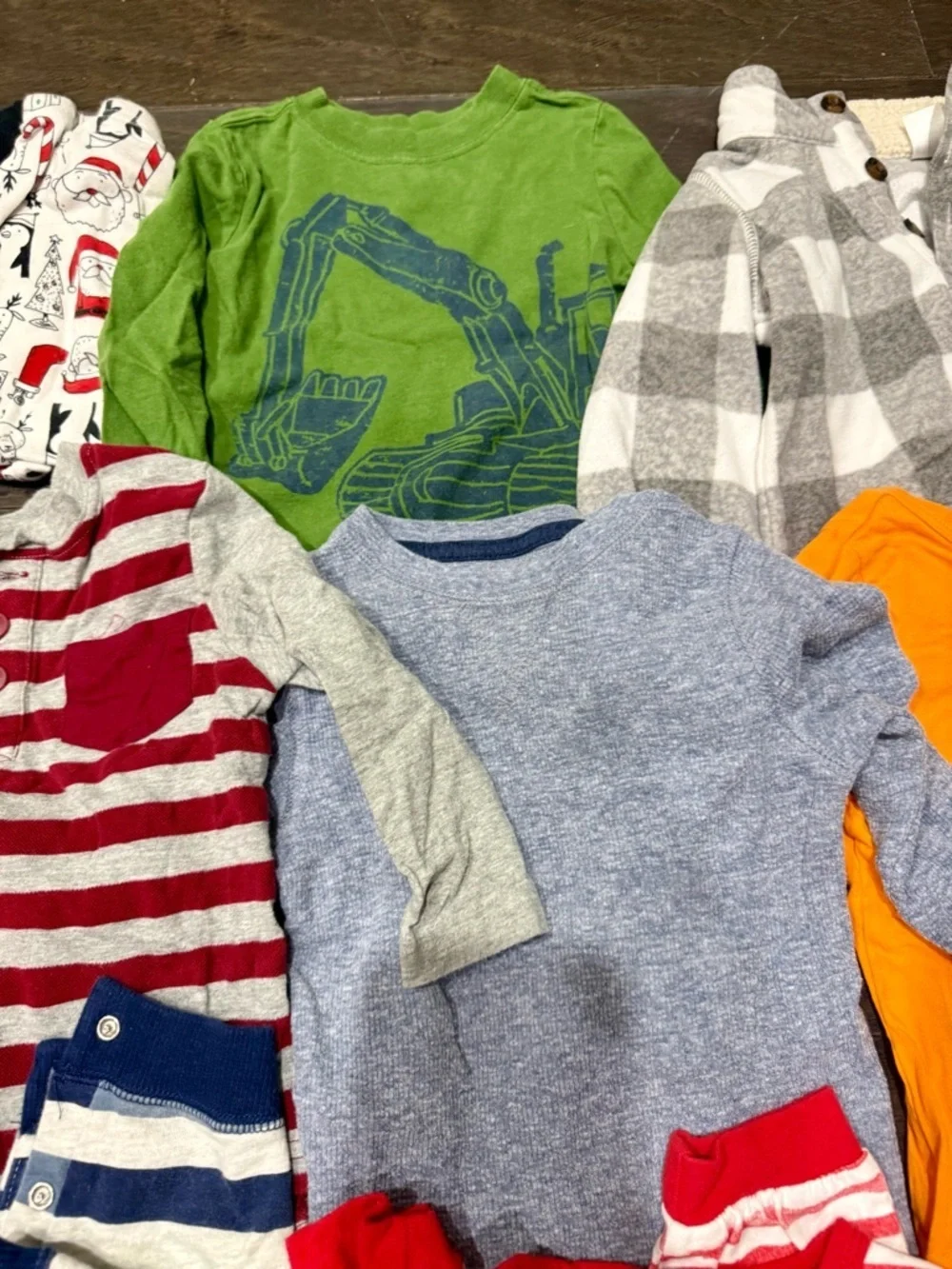 Toddler Boy 18m One Piece Rompers and Long Sleeve Shirts